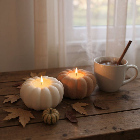 Filamora Studios Autumn Pumpkin Tealight Holder
