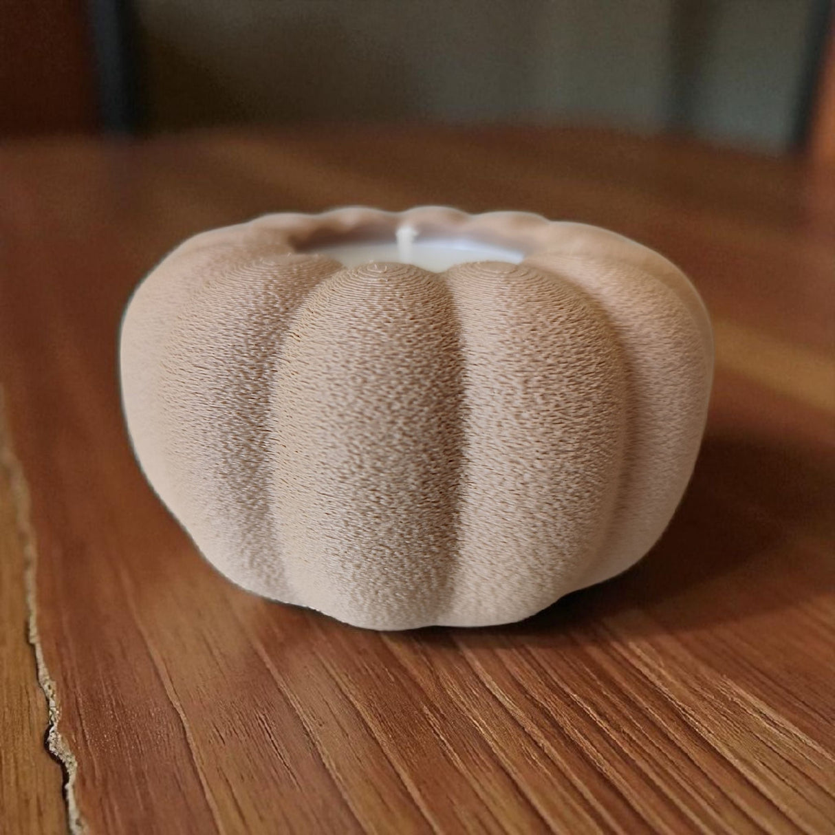 Filamora Studios Autumn Pumpkin Tealight Holder
