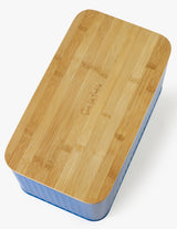Sur La Table Blue Bread Bin