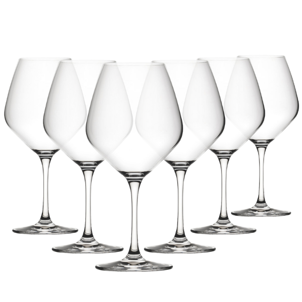 Glassware UK Seine Burgundy Wine Glasses 630ml - Set of 6