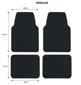 Nicoman Hex Dirt Catcher Car Mats 4Pc