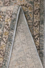 Raja Traditional Rug Grey Vintage Elegance by The Rugs