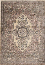 The Rugs Raja Medallion Vintage Rug Brown | Classic Heritage
