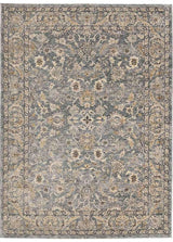 Raja Traditional Rug Grey Vintage Elegance by The Rugs