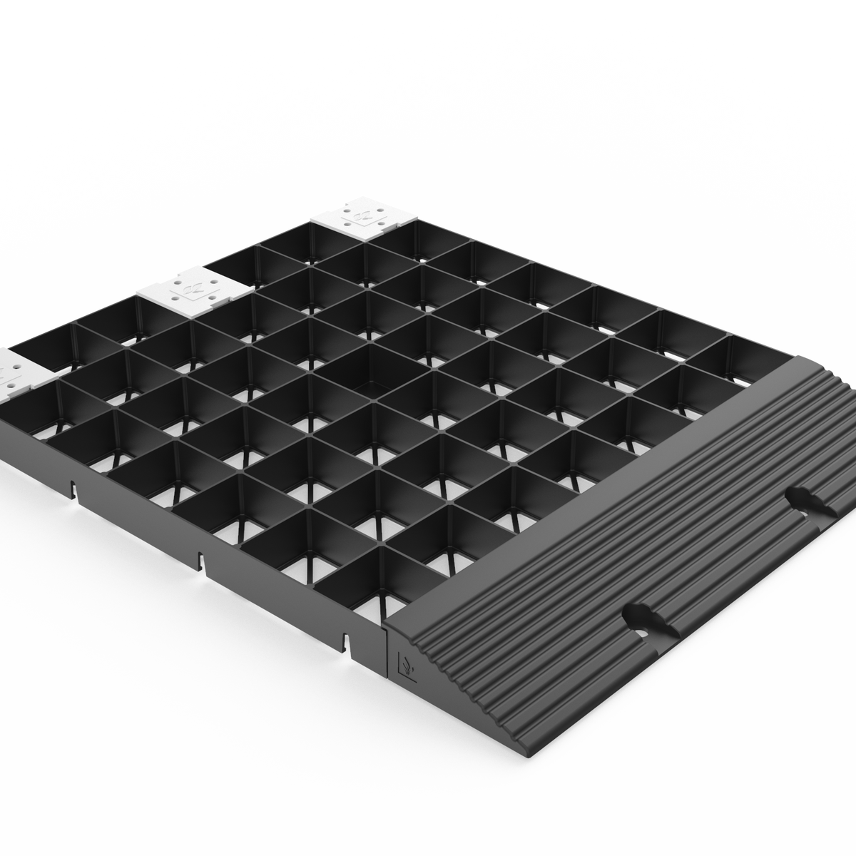 IBRAN Grid Ramp Edging – Durable Outdoor Lawn & Pathway Edge Solution ...