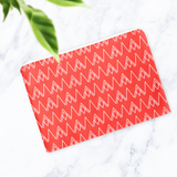Shadowbright Red and White Make Up bag - 24cm x 19cm