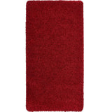 Washable Red Shaggy Rug - The Rugs