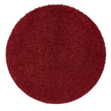 Washable Red Shaggy Rug - The Rugs