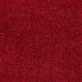 Washable Red Shaggy Rug - The Rugs