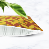 Shadowbright Brown and Green Retro Make Up Bag - 24cm x 19cm