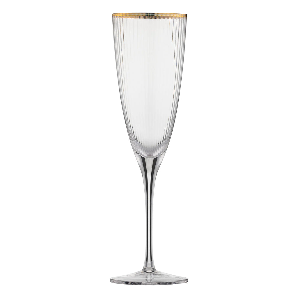 Ravenhead Roma Champagne Flute Glasses, Set of 2, 33cl