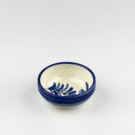 Handcrafted Olive Ceramic Dip Bowl