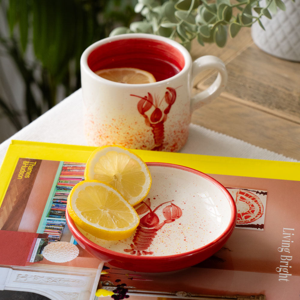 Selbrae House Red Lobster Large Ceramic Mug