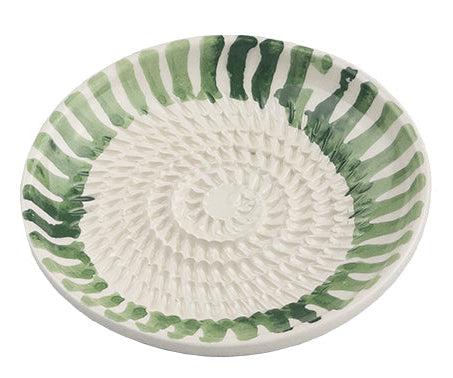 Selbrae House Green Stripe Ceramic Garlic Grater