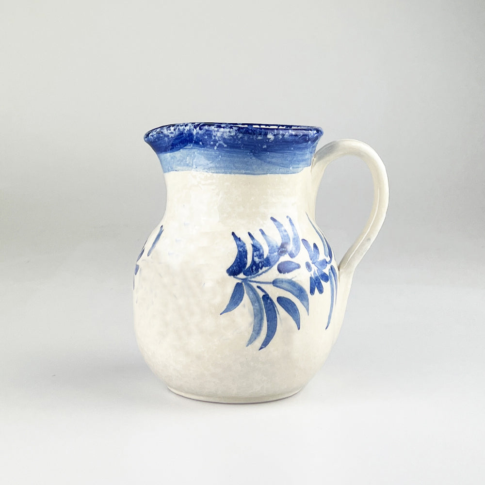 Handcrafted Olive Ceramic Jug