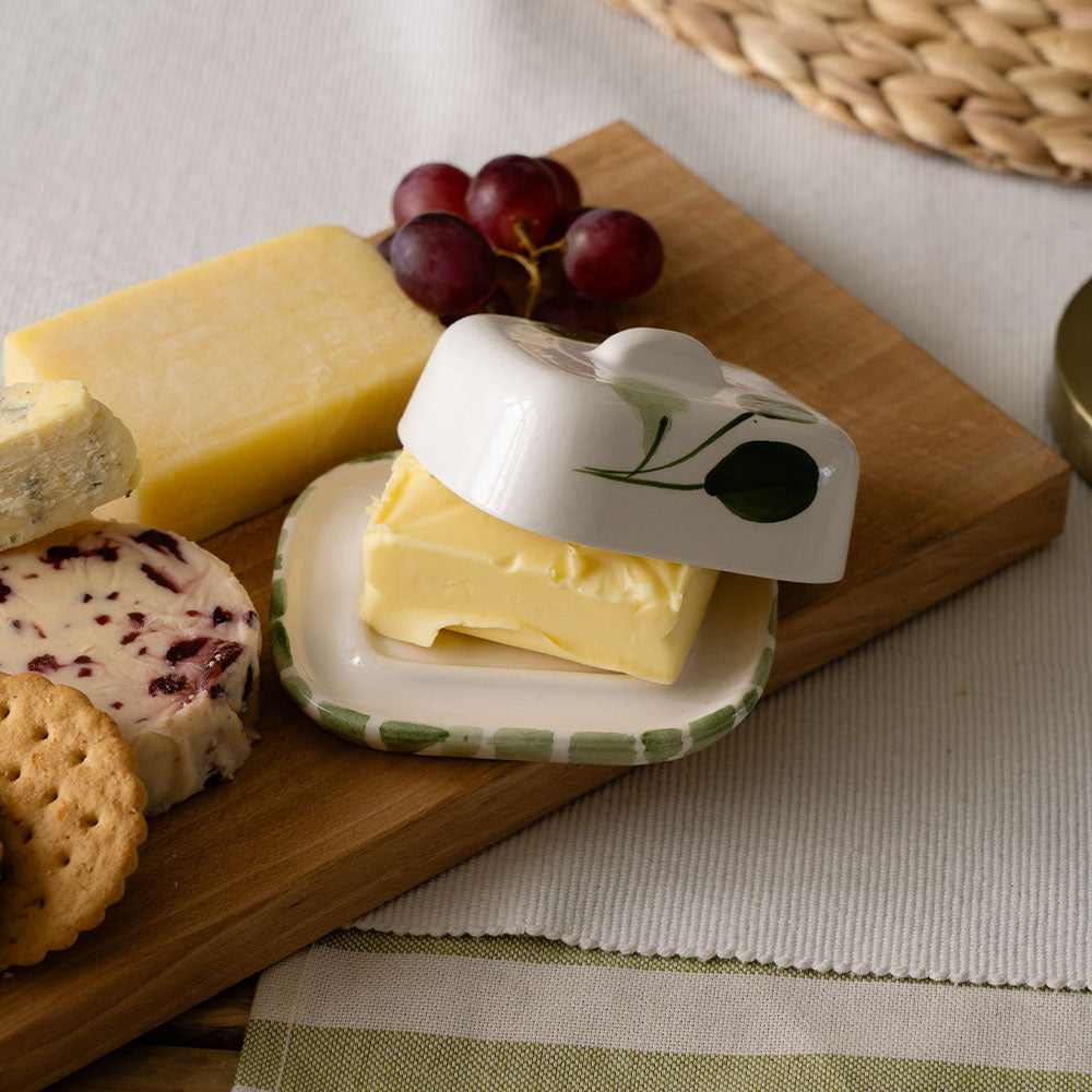 Selbrae House Flora Mini Ceramic Butter Dish