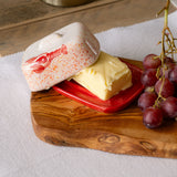 Selbrae House Red Lobster Mini Ceramic Butter Dish