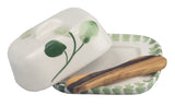 Selbrae House Flora Mini Ceramic Butter Dish & Knife Set