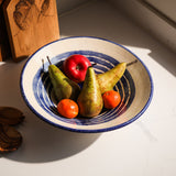 Selbrae House Stripe Ceramic Serving Bowl - Large