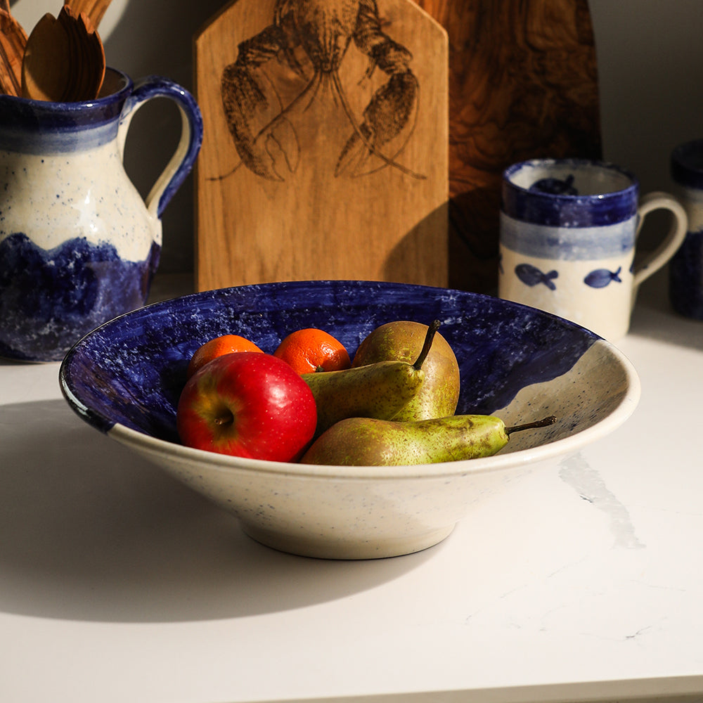 Selbrae House Wave Ceramic Serving Bowl - Large