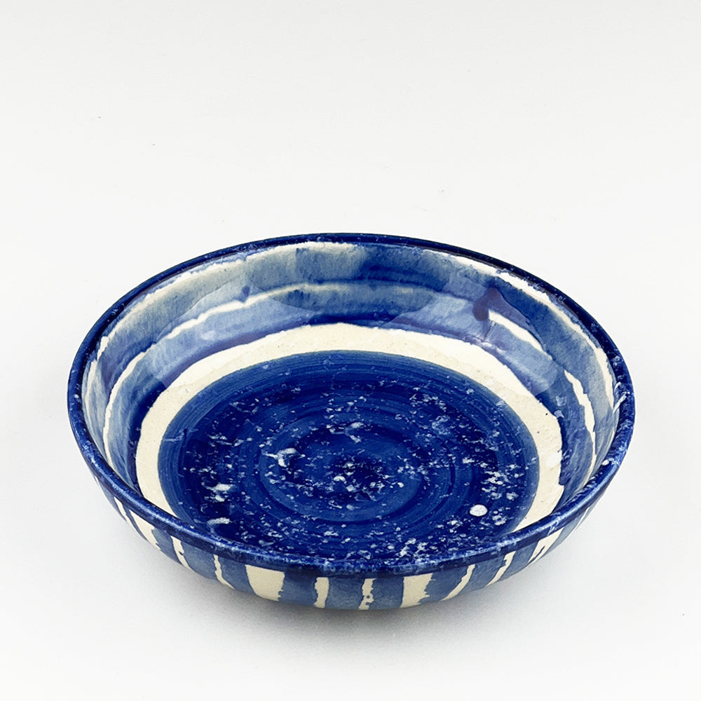 Selbrae House Stripe Ceramic Serving Bowl - Medium