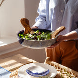 Selbrae House Wave Large Ceramic Salad Bowl