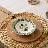 Selbrae House Stripe Flora Ceramic Side Plate