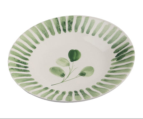 Selbrae House Stripe Flora Ceramic Side Plate