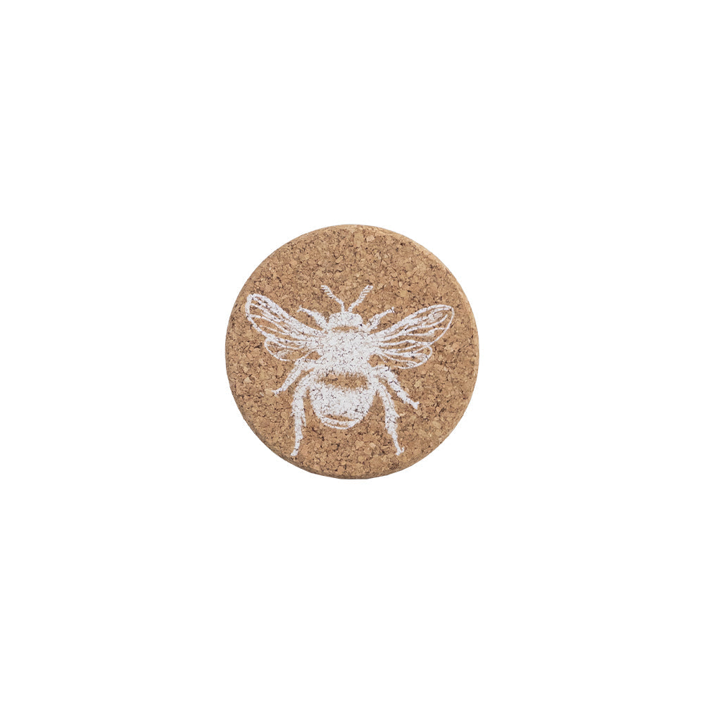 Bee Single Cork Coaster | Selbrae House