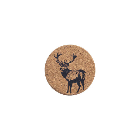 Stag Selbrae House Single Cork Coaster