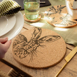 Selbrae House Hare Cork Place Mat