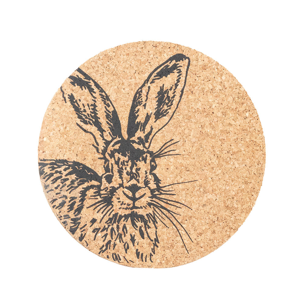 Selbrae House Hare Cork Place Mat
