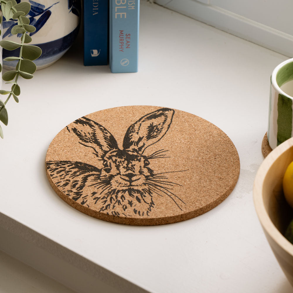 Selbrae House Hare Cork Pot Stand