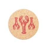 Selbrae House Red Lobster Cork Pot Stand