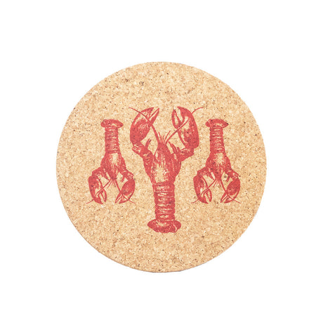 Selbrae House Red Lobster Cork Pot Stand