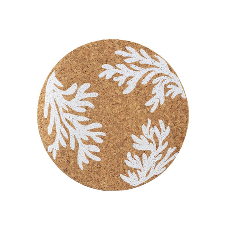 Selbrae House White Coral Cork Pot Stand