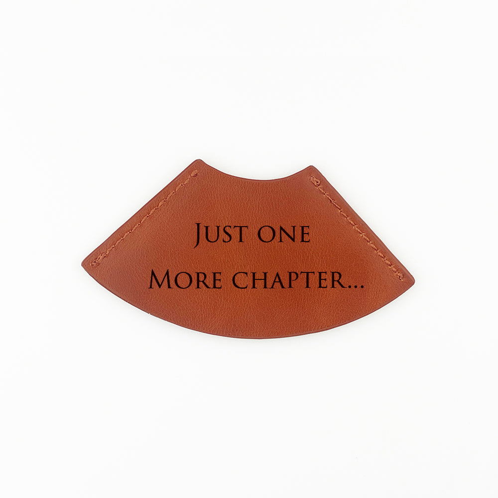 Selbrae House Book Quote Leather Corner Bookmark