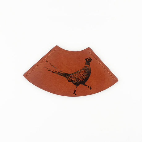 Selbrae House Pheasant Leather Corner Bookmark