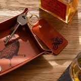 Selbrae House Cycling Leather Keyring
