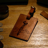 Selbrae House Golf Leather Luggage Tag