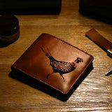 Selbrae House Pheasant Leather Wallet