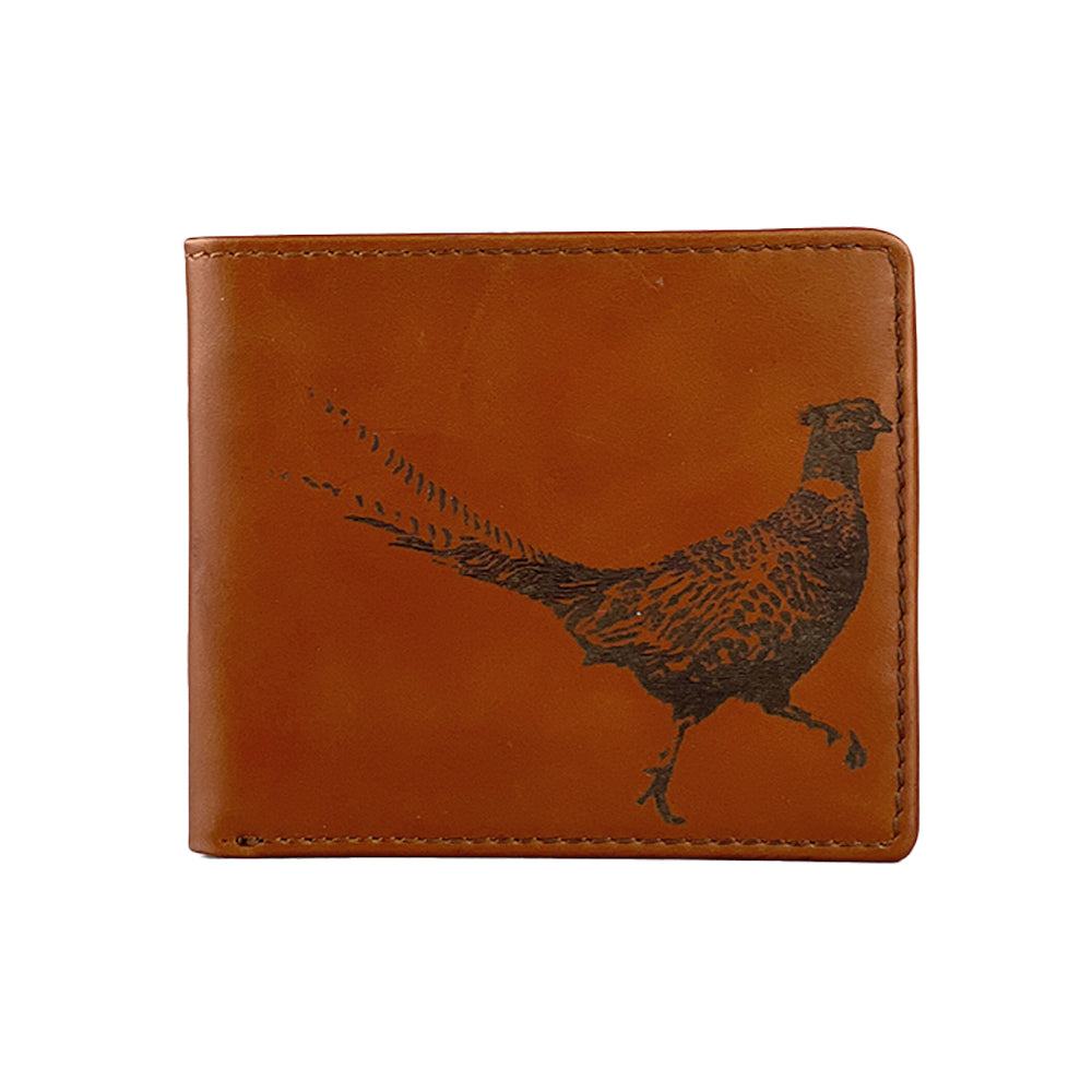 Selbrae House Pheasant Leather Wallet