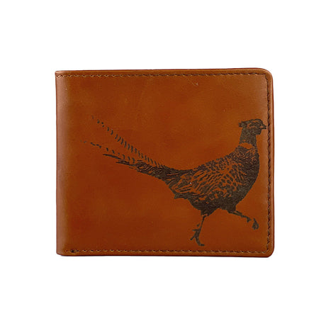 Selbrae House Pheasant Leather Wallet