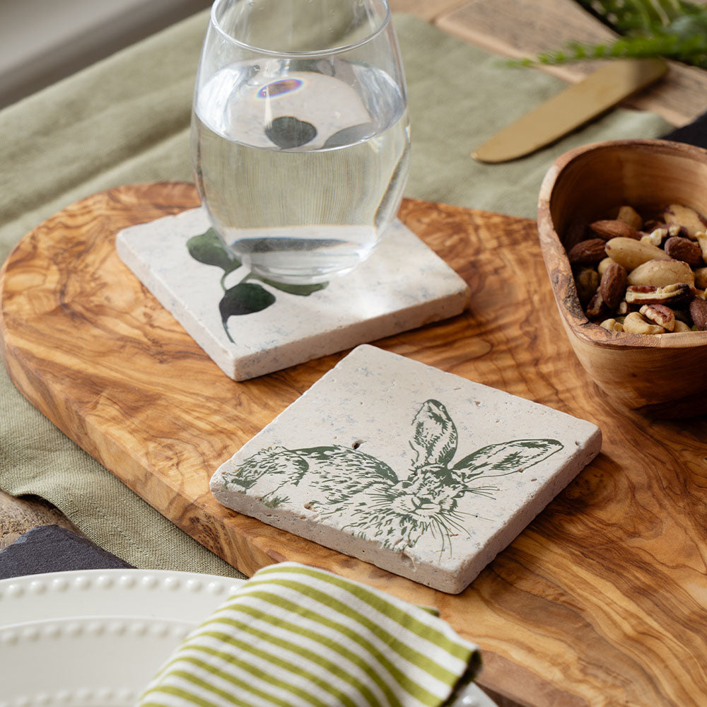Selbrae House Hare Single Stone Coaster