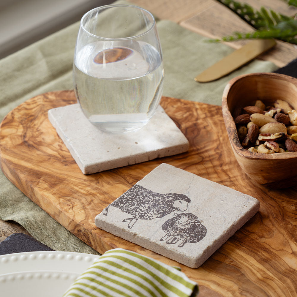 Sheep Selbrae House Sheep Single Stone Coaster