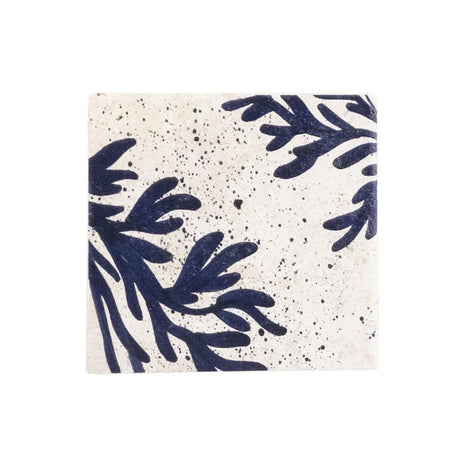 Selbrae House Blue Coral Single Stone Coaster