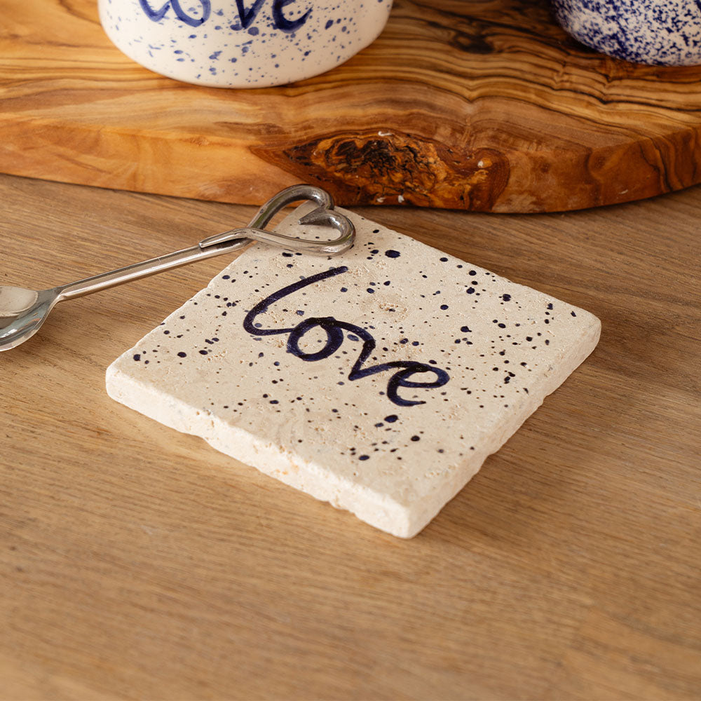 Selbrae House Love Single Stone Coaster