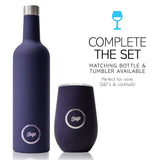 Sup drinkware Insulated Wine Tumbler Twin Pack Soft Navy | 350ml