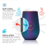Sup drinkware Insulated Wine Bottle & Tumbler Gift Set Galaxy