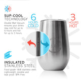 Sup drinkware Insulated Wine Tumbler Stainless Steel